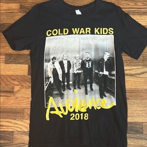 Bella Canvas Black and Yellow Short Sleeve Tee with Graphic Print